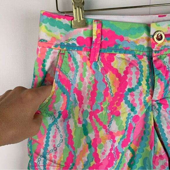 Lilly Pulitzer Women’s Dripping in Jewels Callahan Shorts Sz 00 beach vacation - Picture 3 of 7